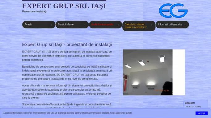 Expert Grup srl Iasi - proiectare instalatii