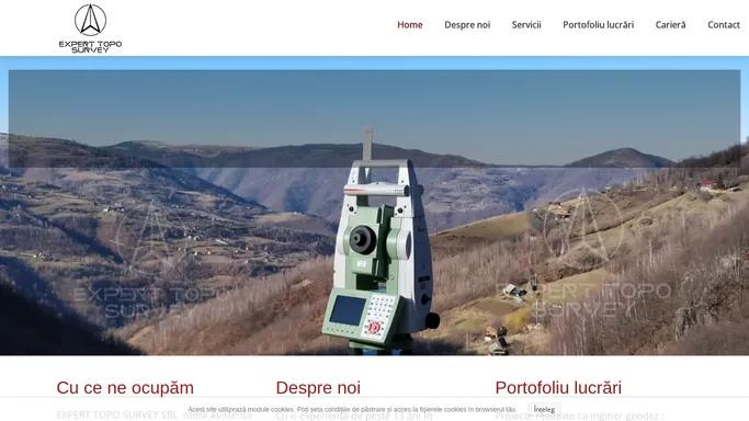 EXPERT TOPO SURVEY|Cadastru|Topografie inginereasca|generala|CLUJ|