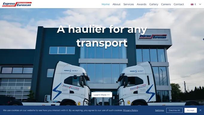 Trucking Company Romania | Express Euroscan