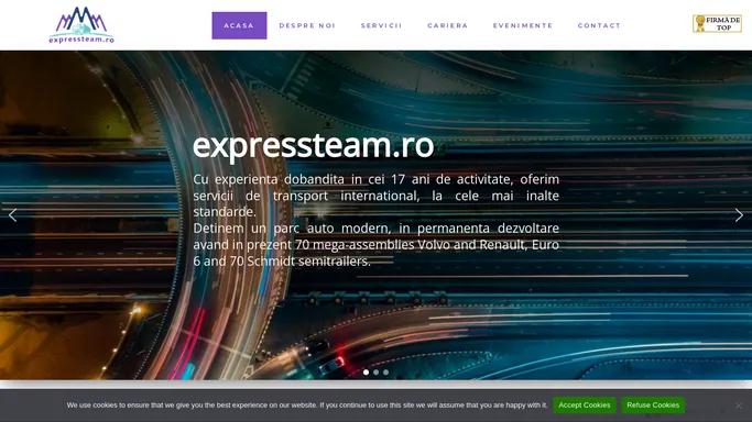 expressteam.ro – further » faster » safer