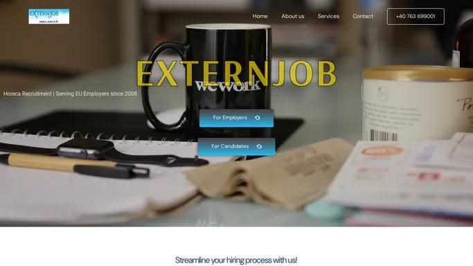 EXTERNJOB – HoReCa Recruitment Specialists