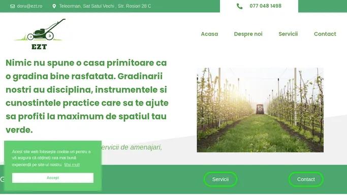 EZT Teleorman - servicii de amenajari si araturi gradini