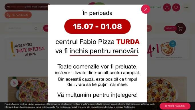 Fabio Pizza - retete originale, ingrediente alese