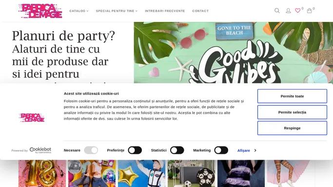 Costume si Accesorii Carnaval & Petreceri - Fabrica de Magie