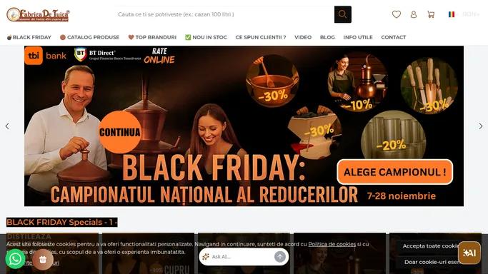 Fabrica de Tuica® – Cazane Tuica Destilatori si Vase din Cupru Pur Romania