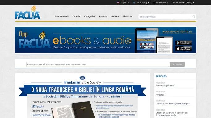 Faclia Publishing House - Word for Mind and Heart - Online bookshop