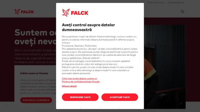 Falck in Romania