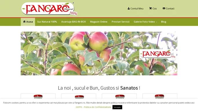 Fangaro - Suc natural de mere
