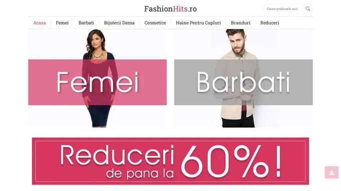 FashionHits.ro - produse de fashion din magazinele online pentru femei si barbati