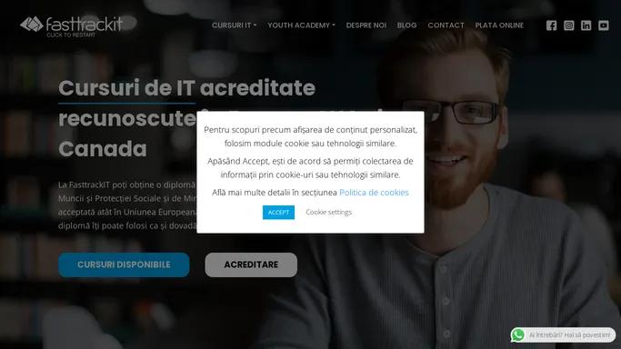 FastTrackIT - cursuri programare si testare- Cursuri IT