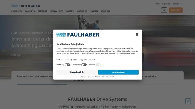 FAULHABER Drive Systems | Reliable & combinable