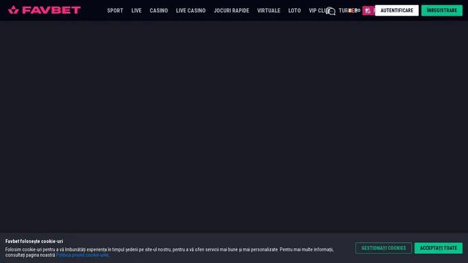 Pariuri online | Casino | Loto | Favbet Romania
