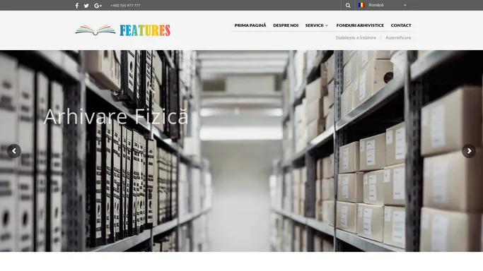 Servicii de arhivare documente, arhivare electronica - Features