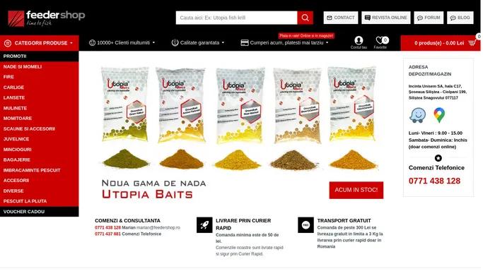 Magazin Articole de Pescuit la Feeder | Feeder Shop