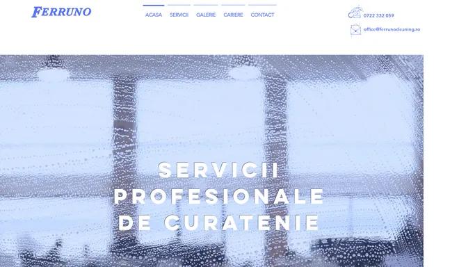 Servicii complete curatenie | ferrunocleaning.ro I Romania