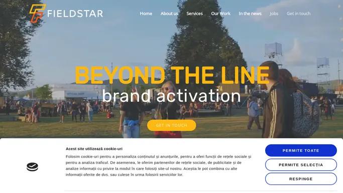 Fieldstar – Beyond the Line Brand Activation