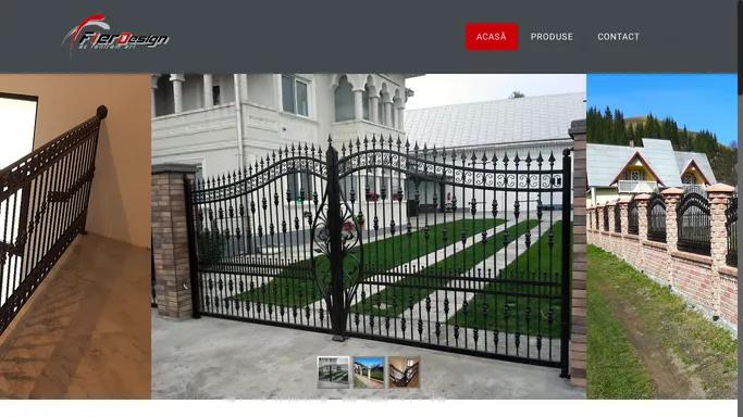 Garduri, porti, balustrade fier forjat | FierDesign.ro