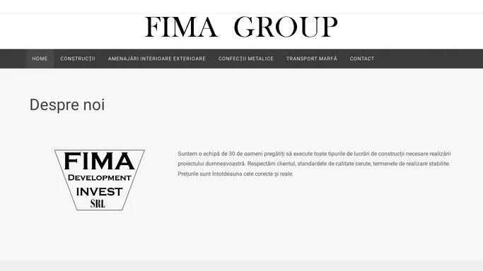 Fima Group - Constructii civile, industriale