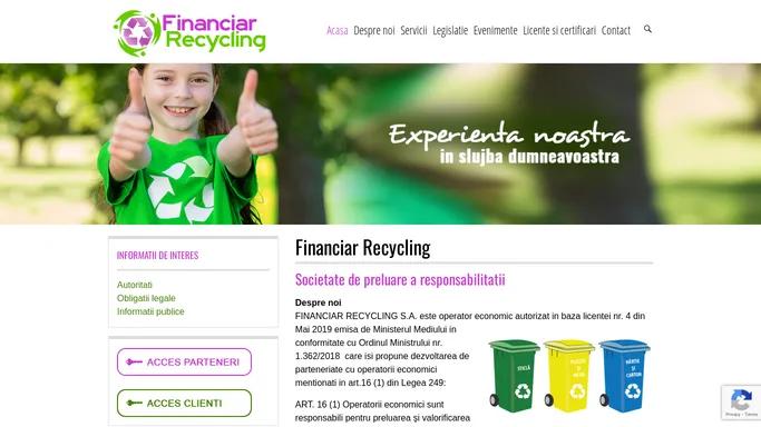 Financiar Recycling