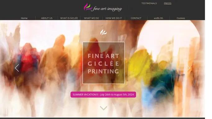 Giclee Printmaking | Fine Art Imaging Studio