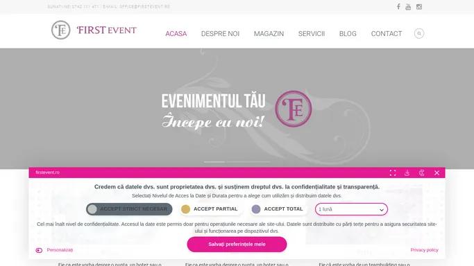 First Event | Evenimente Cluj