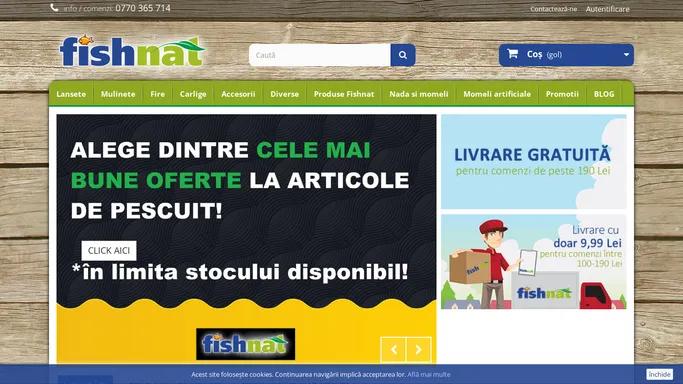 Fishnat magazin de pescuit - Fishnat