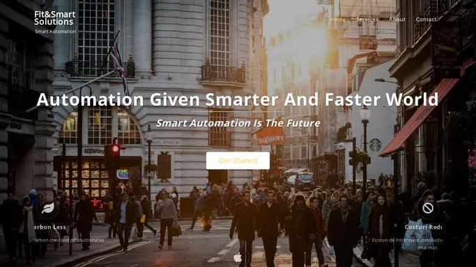 Fit&Smart Solutions – Smart Automation