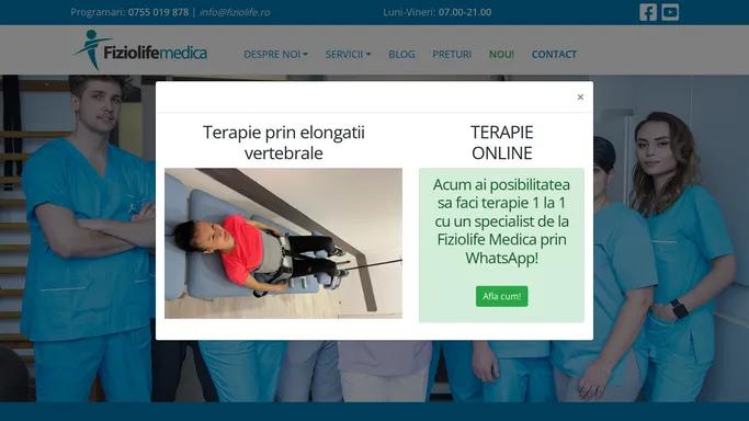 Clinica recuperare medicala moderna ᐈ Fiziolife Medica