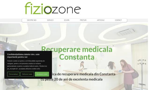 Recuperare medicala Kinetoterapie Constanta - Fiziozone ✅