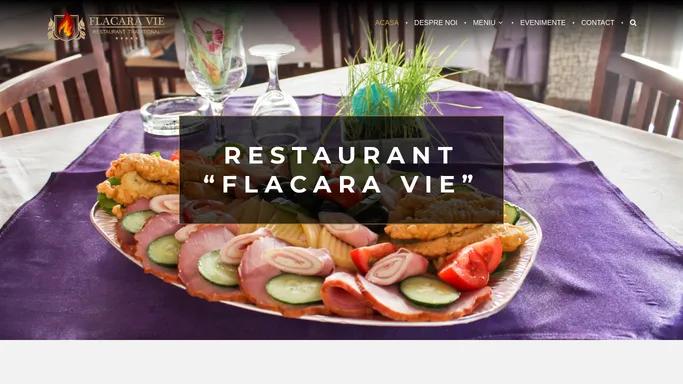 FlacaraVie.ro – Restaurant cu specific traditional din Tulcea – specific traditional