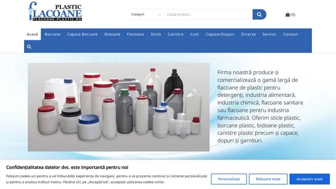 Producator flacoane plastic -