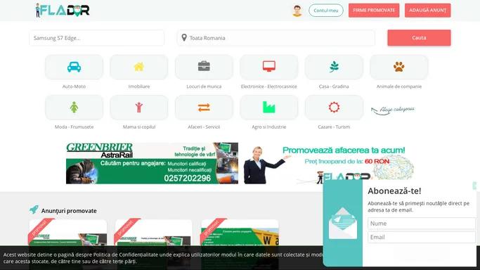 Anunturi Gratuite - Flador.ro