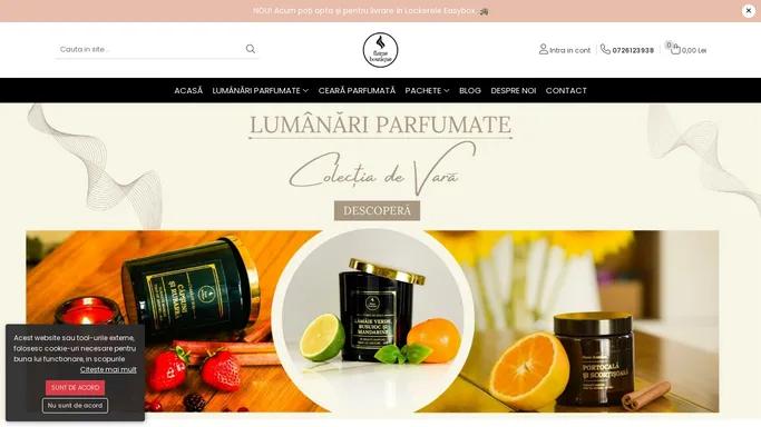 Flame Boutique | Magazin online cu lumanari parfumate din ceara de soia