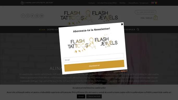 Tatuaje temporare de lipit / FlashTattoos™ Romania / Tatuaje de vanzare
