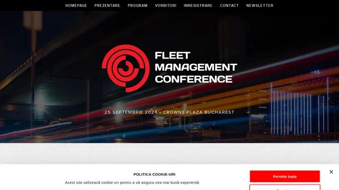 Fleet Management Conference