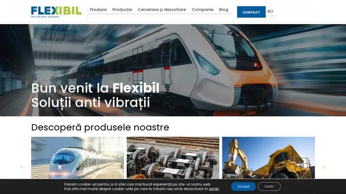 FLEXIBIL - Producator de Piese Cauciuc Metal