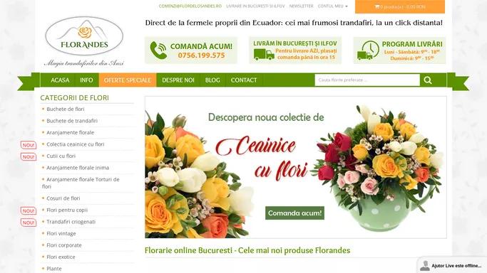 Florarie online Bucuresti | Flori online, producator Ecuador