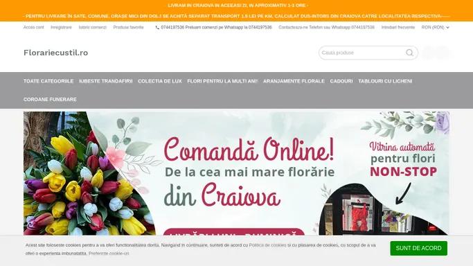 FlorarieCuStil.ro - Florarie Online Craiova