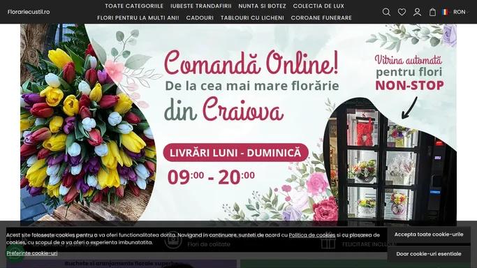 FlorarieCuStil.ro - Florarie Online Craiova