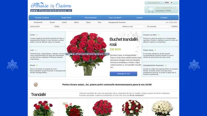 Florarie Craiova * flori online Craiova | livrare la domiciliu