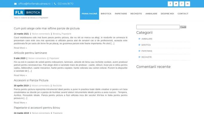 Florilena Business SRL Blog | Totul in materie de Birotica si Papetarie!