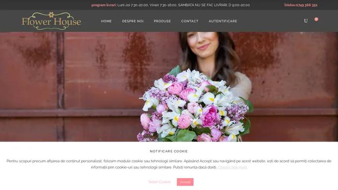 Florarie Online cu Livrare la Domiciliu - Flower House Targu Mures