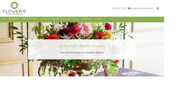 Flower's philosophy - Atelier de creatie florala