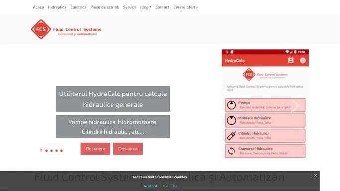 Fluid Control Systems - Hidraulica si Automatizari