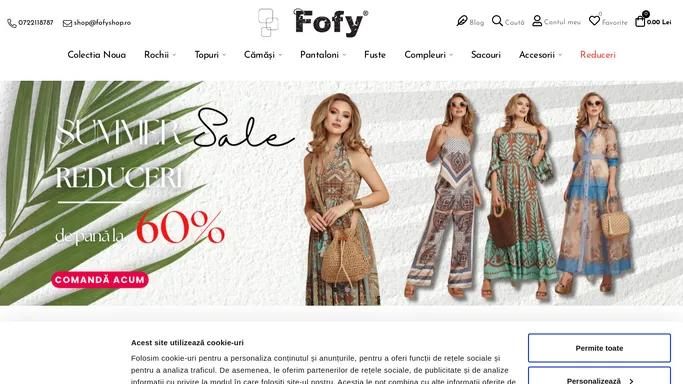 Fofy Shop • Magazin haine de dama • Fofy Shop