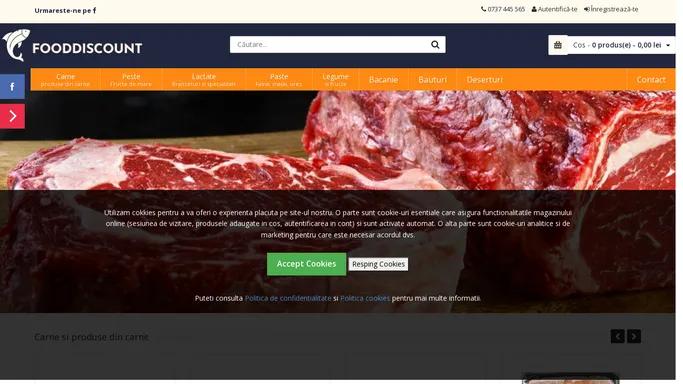 FoodDiscount - magazin online produse alimentare pentru HORECA, livrare Bucuresti, Ilfov » FoodDiscount