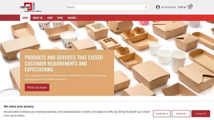 Homepage - Ideal FoodPack