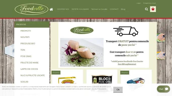 Foodville.ro - magazin online delicatese