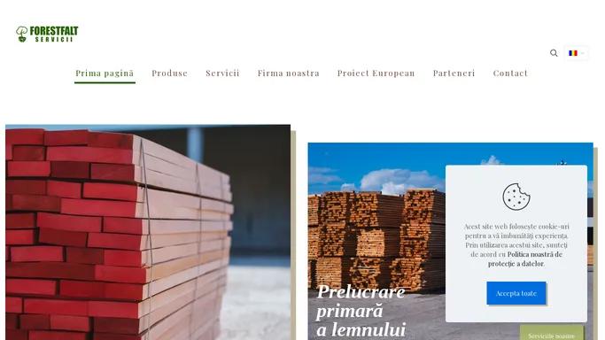 Prelucrare primara a lemnului si cherestea de fag - Forestfalt Servicii
