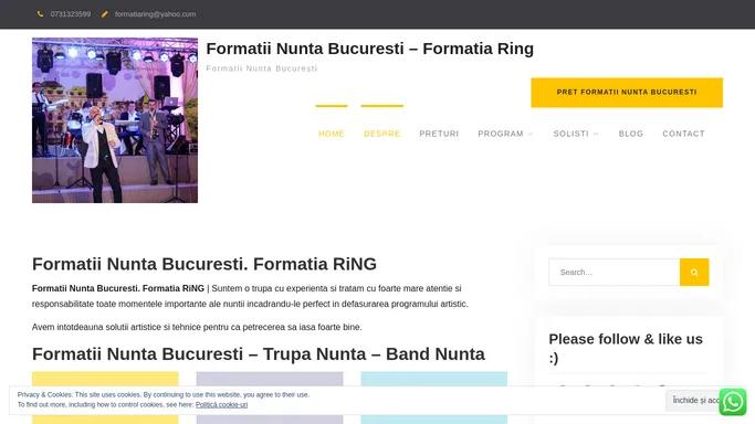 Formatii Nunta Bucuresti - Formatia RiNG